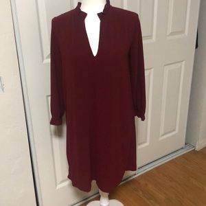 H&M Burgundy Dress Size 10